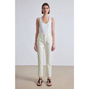 Apiece Apart Camilla Jean in Ecru - Size 34 - NWT